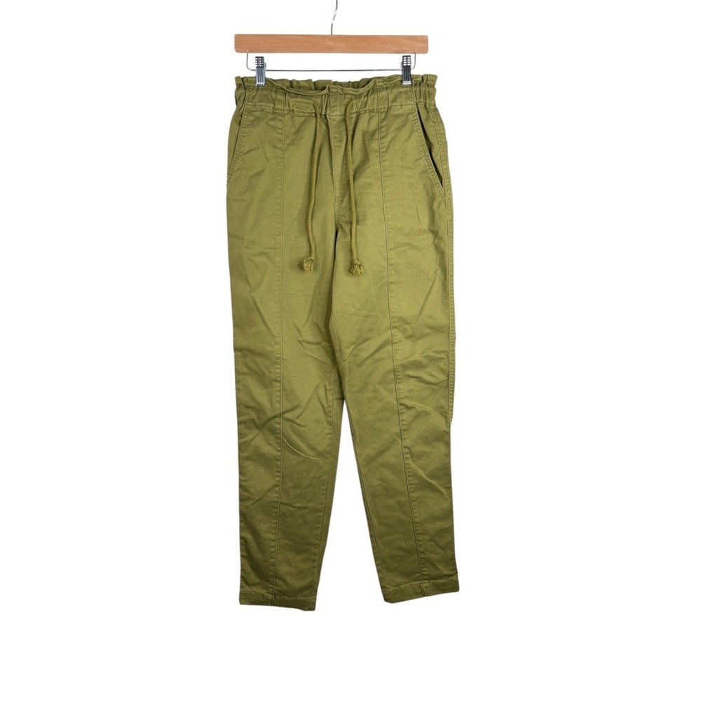 Loft Tapered Drawstring Waist Joggers size XS Green